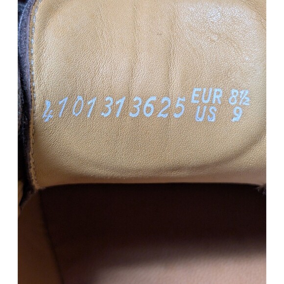 Mephisto Marlon Air Relax Brown Leather Derby Shoes Mens 9 Goodyear Welt
